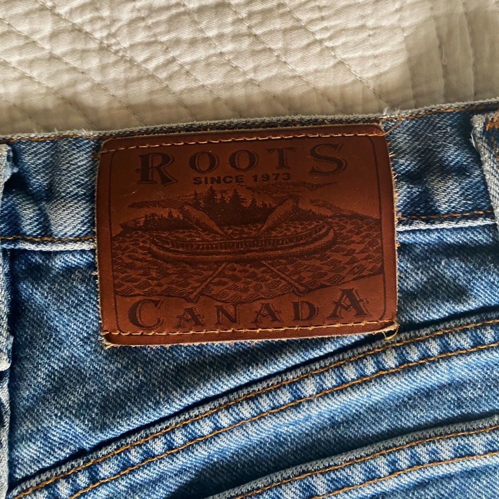 Vintage Roots denim shorts